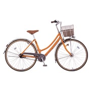 シティサイクル Premium MIYATA(プレミアム ミヤタ) 26型 内装3段変速 マットオレンジ DPM63LB5 OY77
