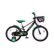 幼児用自転車 SYUNSOKU(瞬足) 16型 グリーン/ブラック FSY165 OkG3