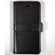 NBIPH6-E14-BK [iPhone 6 ベルト付き手帳レザーケース BK]