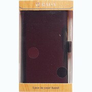 NBIPH6P-E17BK [iPhone 6 Plus/6s Plus ポケット付き手帳レザーケース BK]