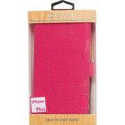 NBIPH6P-E17PE [iPhone 6 Plus/6s Plus ポケット付き手帳レザーケース PE]