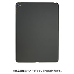 iPad Air 2専用 エアージャケットセット ノーマルタイプ 液晶保護フィルム付 ラバーブラック PIK-72
