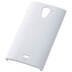 AQUOS CRYSTAL X用 マットハードコーティング シェルジャケット マットホワイト RT-AQXC4/W
