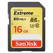 Extreme(エクストリーム) SDHC UHS-I カード UHSスピードクラス3 Class 10 16GB SDSDXL-016G-JU3