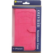 OUVRIR NotebookCase PK [iPhone 6/6s用ケース ウーヴリール ノートブックケース ベリーピンク]