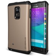 GALAXY Note Edge用 THOR-dot 衝撃吸収 PC×TPU 2層構造 ハイブリッド アーマー ケース シャインゴールド