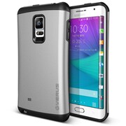 GALAXY Note Edge用 THOR-dot 衝撃吸収 PC×TPU 2層構造 ハイブリッド アーマー ケース ライトシルバー