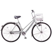 シティサイクル Stainless Max Tough(ステンマックス・タフ) 28型 内装5段変速 グラスステンシルバー DXT85L5 OS20