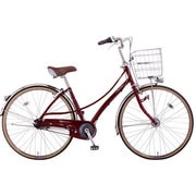 シティサイクル Shelly Belt（シェリー ベルト） 27型 内装5段変速 ダークコスモレッド DSH75LB5 OR30