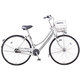シティサイクル Almode Belt 5S（アルモード ベルト 5S） 26型 内装5段変速 グラスステンシルバー DAM65LB5S OS20