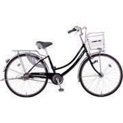 シティサイクル Cafe W Belt（カフェW ベルト） 26型 内装3段変速 ミラノブラック DCWD63LB5 OK03