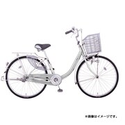 シティサイクル Alumi Star U(アルミスター U) オートライトタイプ 26型 内装3段変速 グラスMSシルバー DAU63L5 OS21