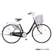 シティサイクル Alumi Star U(アルミスター U) ダイナモライトタイプ 27型 変速なし ミラノブラック DAU705 OK03
