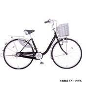 シティサイクル Alumi Star U(アルミスター U) ダイナモライトタイプ 27型 内装3段変速 ミラノブラック DAU735 OK08