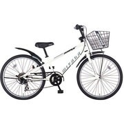 子ども用自転車 JUMPER Jr.(ジャンパー・ジュニア) 24型 外装7段変速 ホワイト CJP2475 OW25