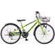 子ども用自転車 Spiky（スパイキー） 24型 外装6段変速 アップルグリーン CSK245 OG33