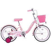 幼児用自転車 StarMelody(スターメロディ) 16型 ポップピンク FSM165 OP17