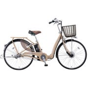 電動アシスト自転車 Lilly Assist(リリーアシスト) パイプキャリヤバージョン 26型 内装3段変速 ライトカフェ VLLC633M OY63