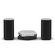 Stellanova（ステラノヴァ） USB DAC アンプ（シルバー）・ワイヤレスユニット（ブラック）・スピーカーセット ハイレゾ音源対応 APS-S301JSBK/XV15