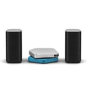 Stellanova(ステラノヴァ) USB DAC アンプ(シルバー)・ワイヤレスユニット(ブルー)・スピーカーセット ハイレゾ音源対応 APS-S301JSBL/XV15