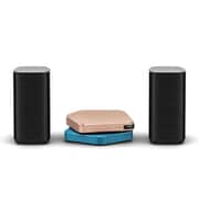 Stellanova(ステラノヴァ) USB DAC アンプ(ゴールド)・ワイヤレスユニット(ブルー)・スピーカーセット ハイレゾ音源対応 APS-S301JGLBL/XV15