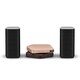 Stellanova（ステラノヴァ） USB DAC アンプ（ゴールド）・ワイヤレスユニット（ブラウン）・スピーカーセット ハイレゾ音源対応 APS-S301JGLBR/XV15