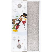 遊べるつめとぎ 雪遊びミッキー [猫用 つめとぎ]