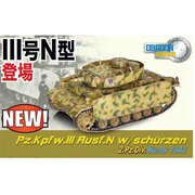 DDR60452 [1/72 スケール ドイツ軍 III号戦車N型 w/シュルツェン ドイツ第2装甲師団 1943年クルスク]