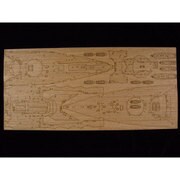 AW1024 [1/350スケール 日 戦艦 陸奥用木製甲板（H社用）]