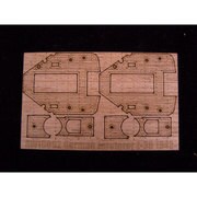 AW1062 [1/350スケール 独 Z級駆逐艦 Z-30 1942用木製甲板（TR社用）]
