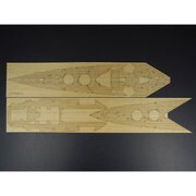 AW10109 [1/350スケール 木製甲板 英 戦艦 フッド用（TR社用）]