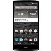 isai VL LGV31 ブラック [スマートフォン]