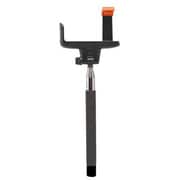 SELF SHOT STICK (セルフ ショット スティック) 自撮り棒 Bluetooth接続タイプ ブラック LP-JDB01BK
