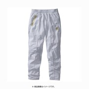K2MD521001 [SUPERSTAR（スーパースター） ニットロングパンツ エンボスジャージ メンズ ホワイト×ゴールド XL]