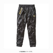 K2MD521090 [SUPERSTAR（スーパースター） ニットロングパンツ エンボスジャージ メンズ ブラック×ゴールド L]