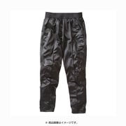 K2MD521091 [SUPERSTAR（スーパースター） ニットロングパンツ エンボスジャージ メンズ ブラック×ブラック L]
