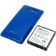 BMP-HLIA02XL-BL [超大容量バッテリーパック INFOBAR A02 ブルー]