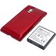 BMP-HLIL01EXL-RD [超大容量バッテリーパック Optimus G L-01E レッド]