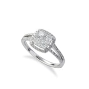 Pt900 ダイヤモンド 0.689ct リング