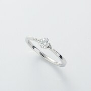 婚約指輪 K18WG ダイヤモンド 0.234ct リング（G-VS1-3H）#9