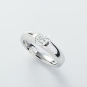 婚約指輪 Pt900 ダイヤモンド 0.501ct リング（H-SI2-G）＃11.5