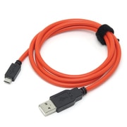 超急速充電 microUSBケーブル 赤 200cm TM-SCU20R