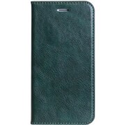 マグネティッククリップダイアリーケース ホールGR [iPhone 6/6s専用手帳型ケース 窓付き ポートホール/グリーン]