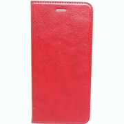 マグネティッククリップダイアリーケース RD [iPhone 6 Plus/6s Plus専用手帳型ケース カードホルダー付 レッド]