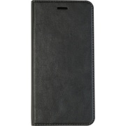 マグネティッククリップダイアリーケース ホールBK [iPhone 6 Plus専用手帳型ケース 窓付き ポートホール/チャコールブラック]
