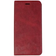 マグネティッククリップダイアリーケース ホールRD [iPhone 6 Plus専用手帳型ケース 窓付き ポートホール/レッド]
