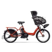 電動アシスト自転車 PAS Kiss mini(パス キッス ミニ) 3人乗り対応 8.7Ah 20型 内装3段変速 エスニックレッド PM20K
