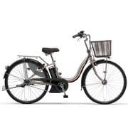 電動アシスト自転車 PAS ナチュラL(パス ナチュラ エル) 8.7Ah 26型 内装3段変速 アッシュゴールド PA26NL