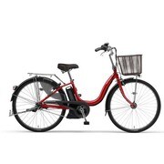 電動アシスト自転車 PAS ナチュラL(パス ナチュラ エル) 8.7Ah 24型 内装3段変速 レッド PA24NL