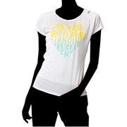 B32274 [ダンス KC グラフィックTシャツ ホワイト Sサイズ]